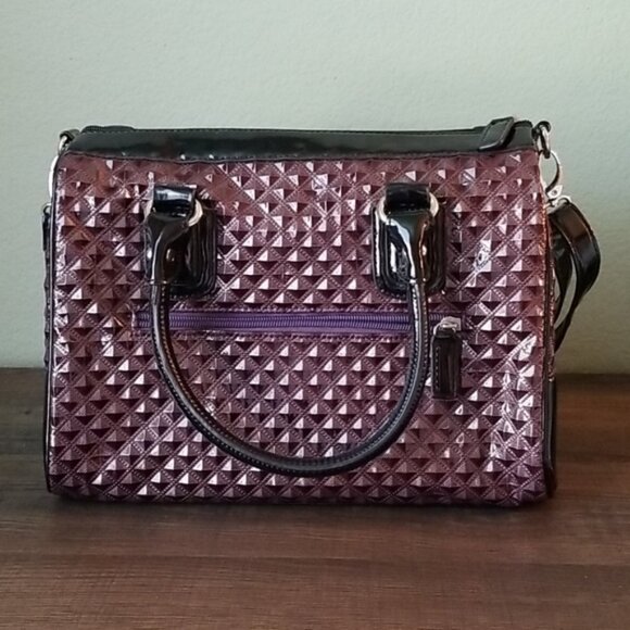 Charming Charlie Purple Purse - Picture 1 of 6